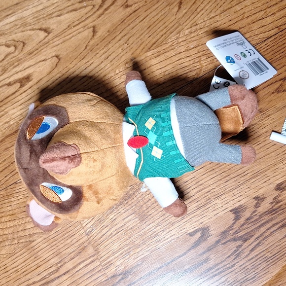 Tom Nook Stuffed Animal 8" NWT - Picture 1 of 3